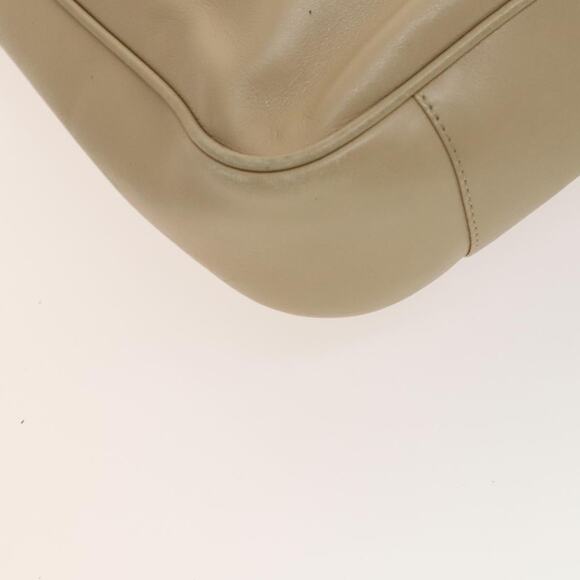 GUCCI Bamboo Shoulder Bag Leather Beige Gold 001 2113 001 2113 - Picture 15 of 16